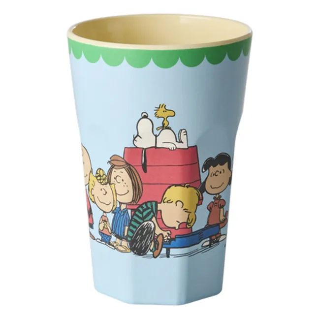 Gobelet en mélamine Life is Better Together - Rice x Snoopy | Bleu