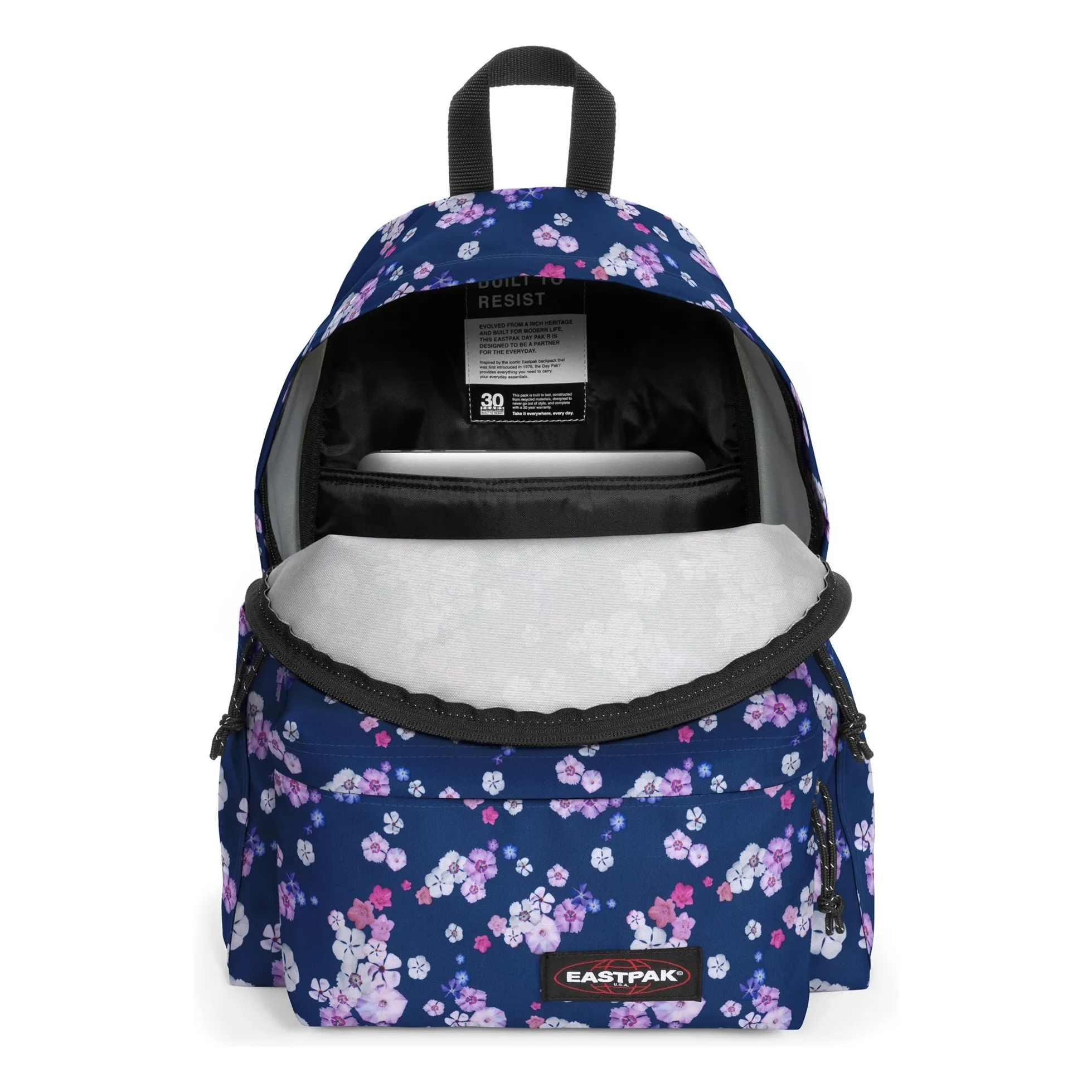 Sac à Dos Day Pak'R Fleuri | Bleu marine- Image produit n°1