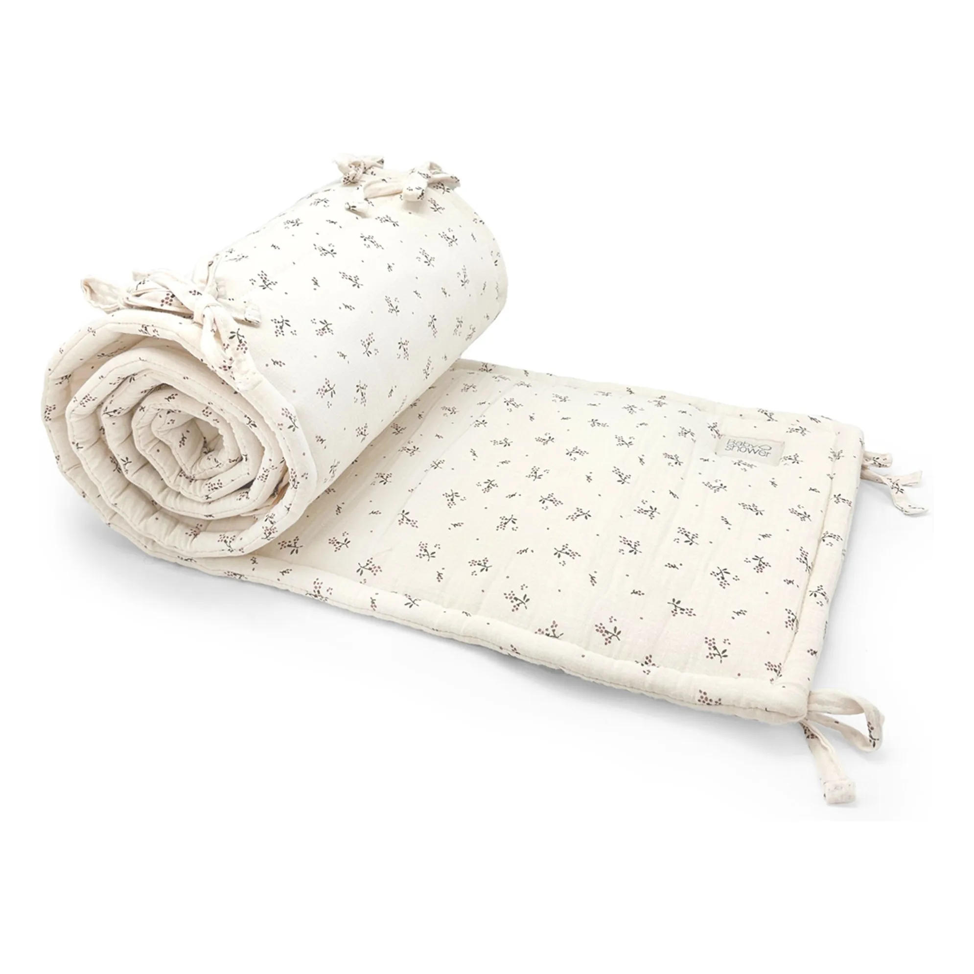 Babyshower Ecru Roseberry Bumper Pad