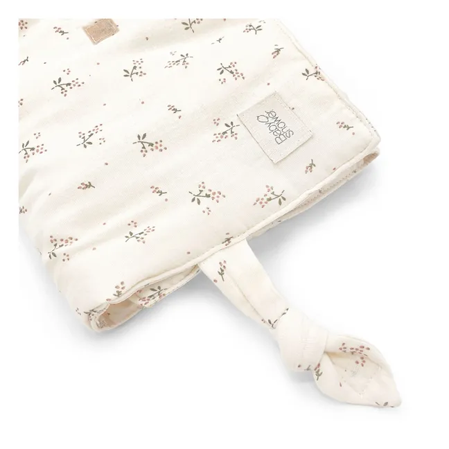 Matelas à langer de voyage Knot Roseberry | Ecru