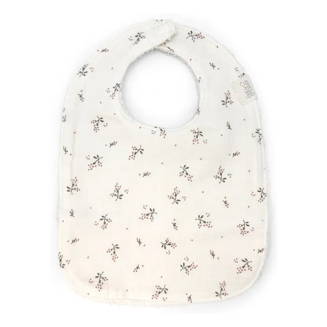 Bavoir Roseberry | Ecru