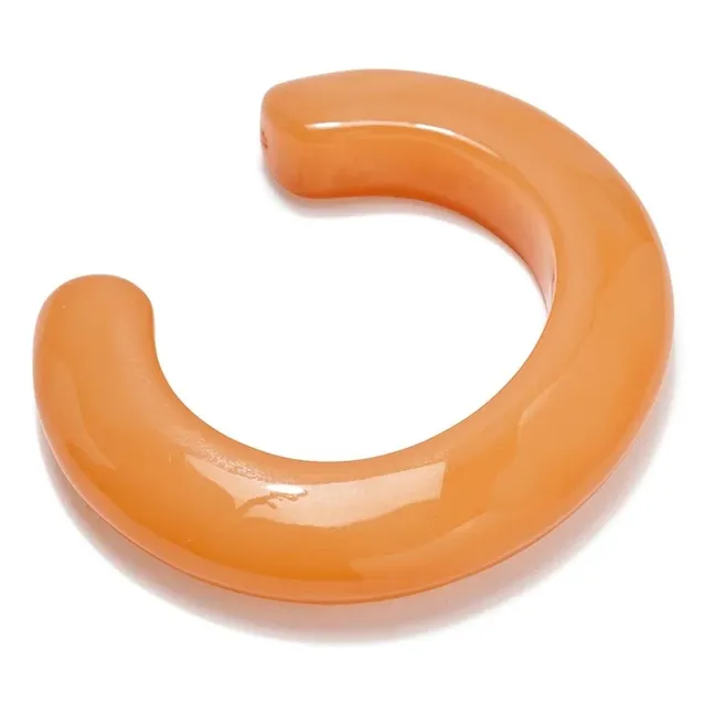 Ridge Cuff bracelet | Tangerine