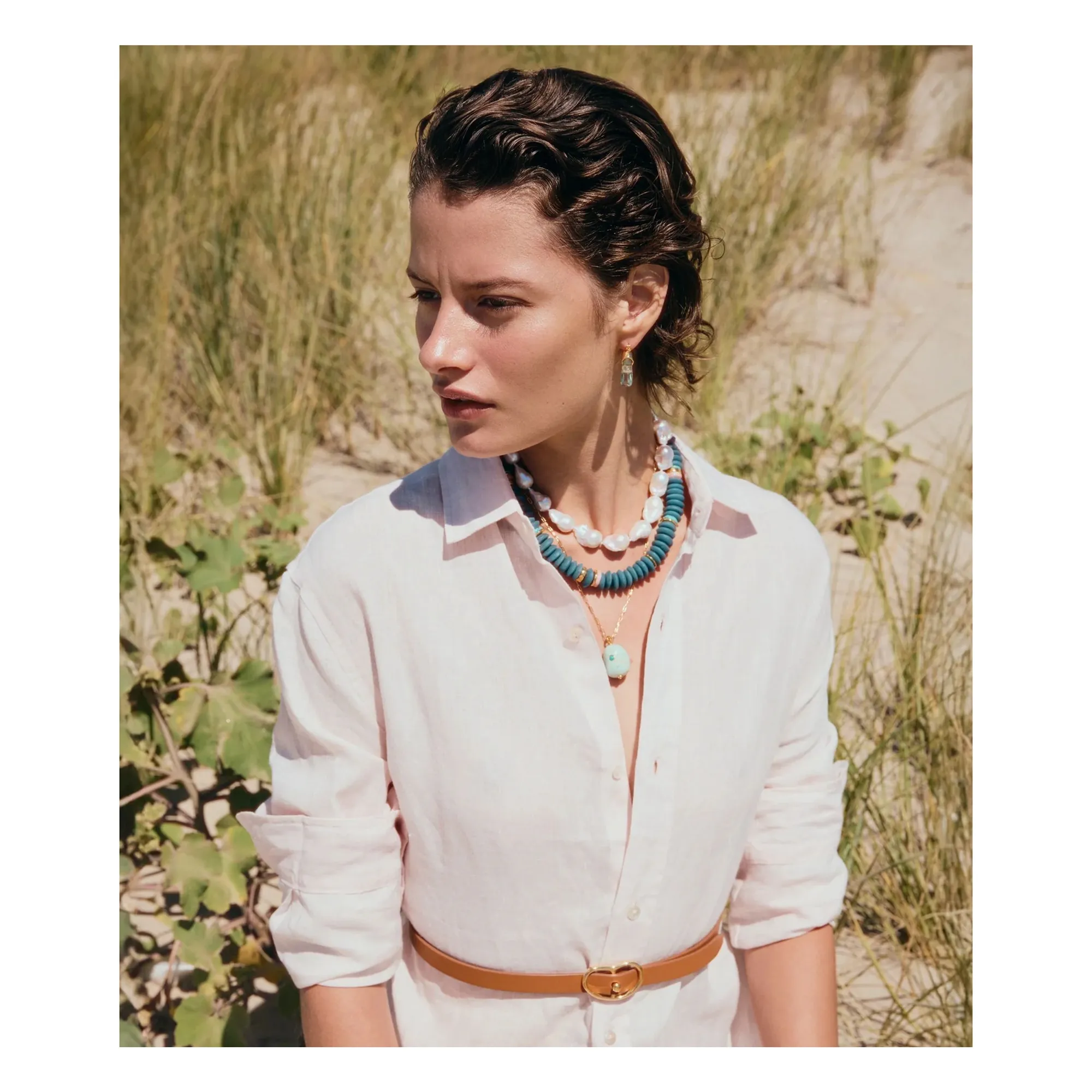 Collier Darya | Bleu- Image produit n°1