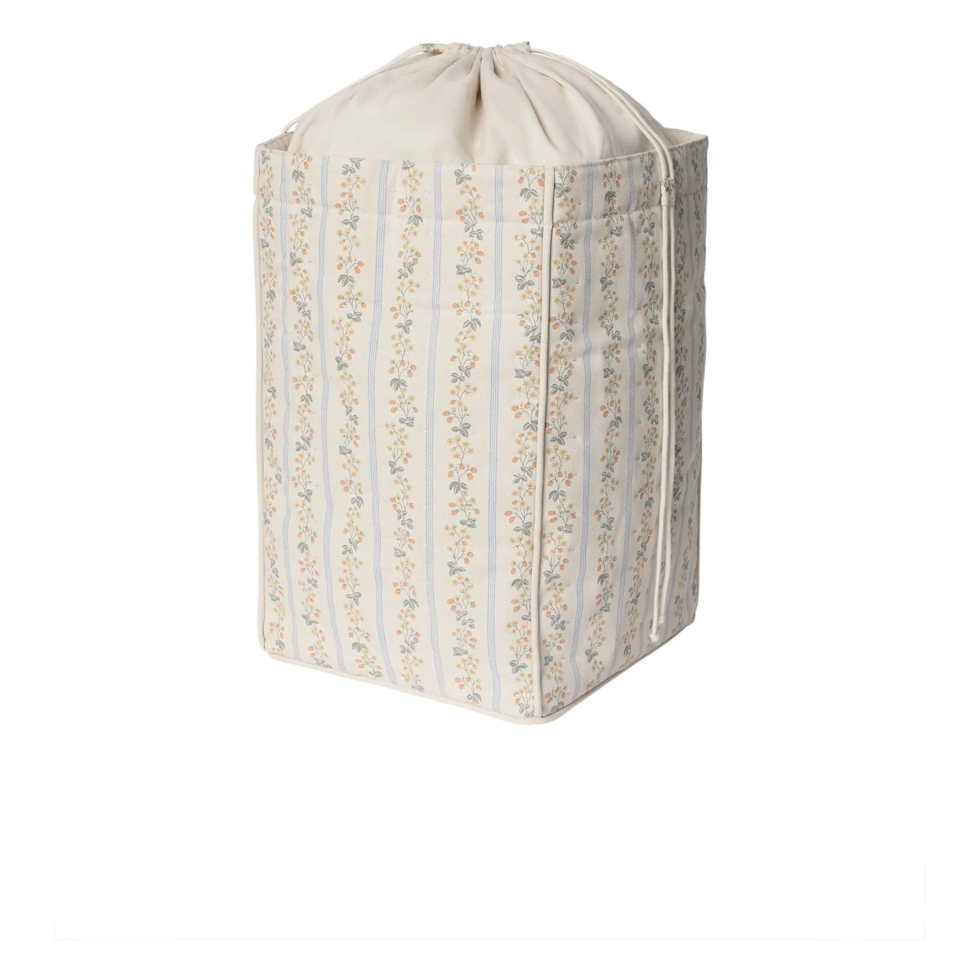 Garbo&Friends Ecru Strawberry Garland Storage Basket