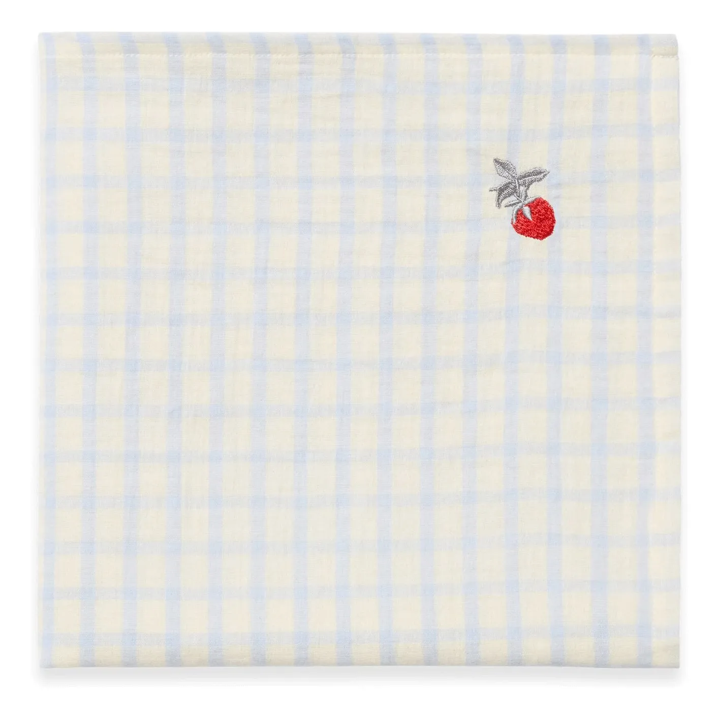 Garbo&Friends Light Blue Gingham Swaddling Diaper
