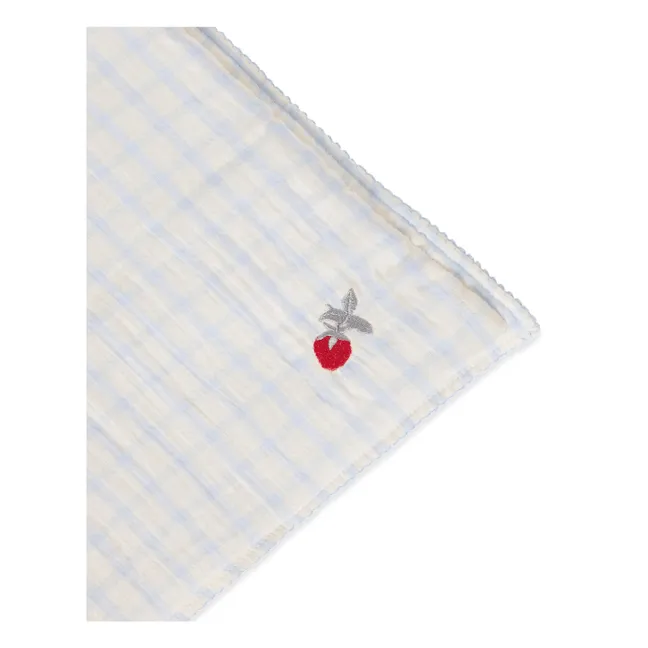 Gingham-Decke