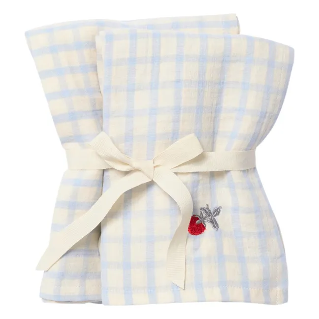Maxi-langes Gingham - Set de 2