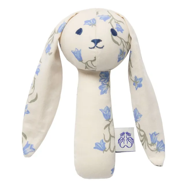 Bell Flower bunny rattle