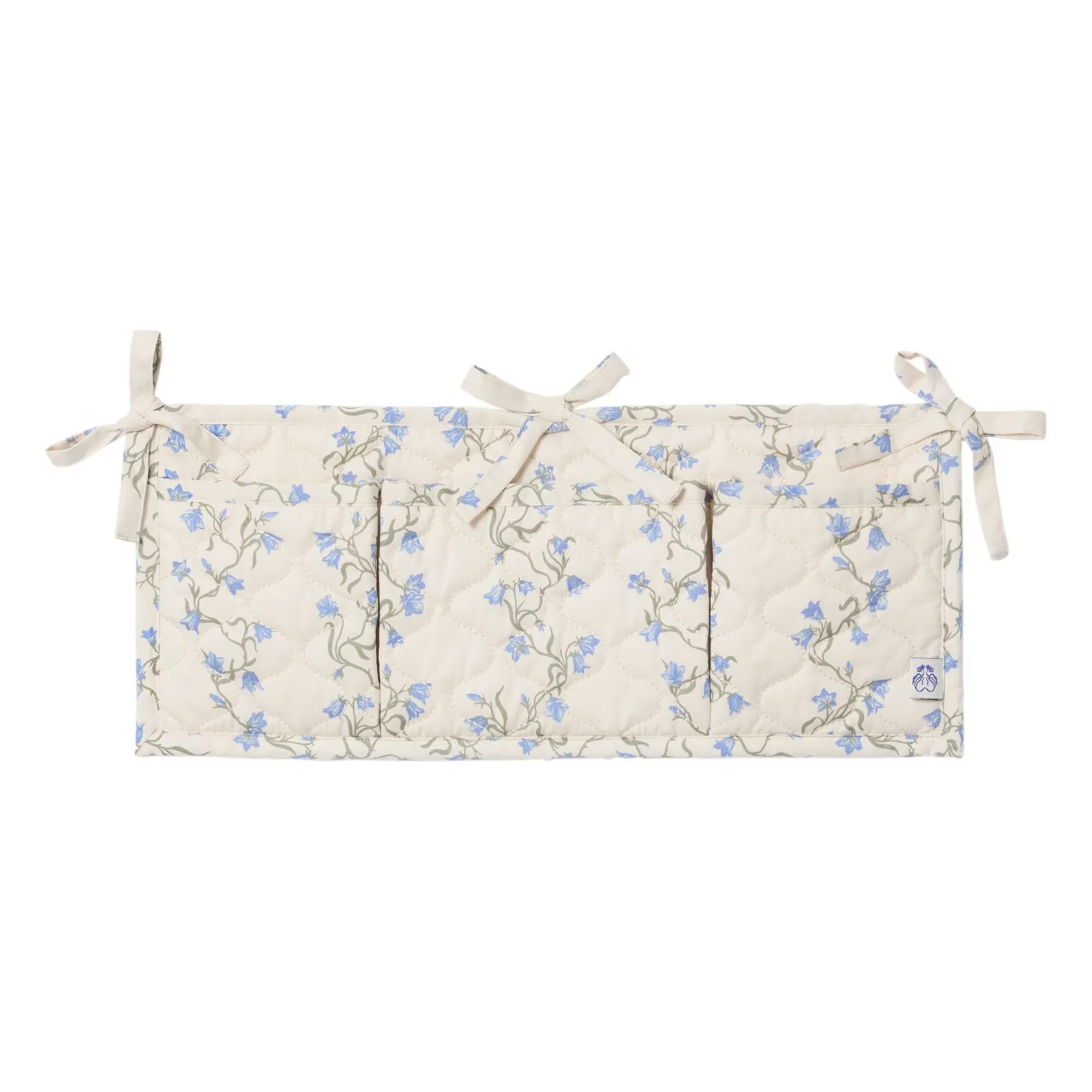 Garbo&Friends Ecru Bell Flower Crib Pouch