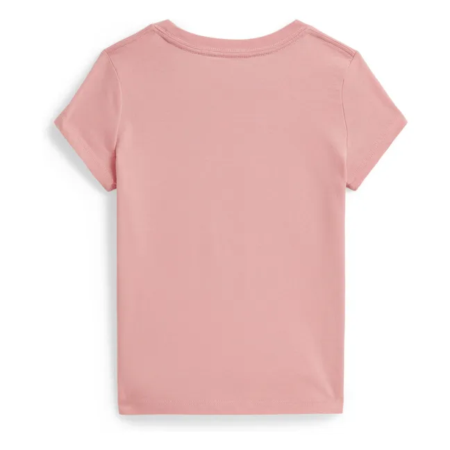 T-shirt Bear Jersey | Rose poudré