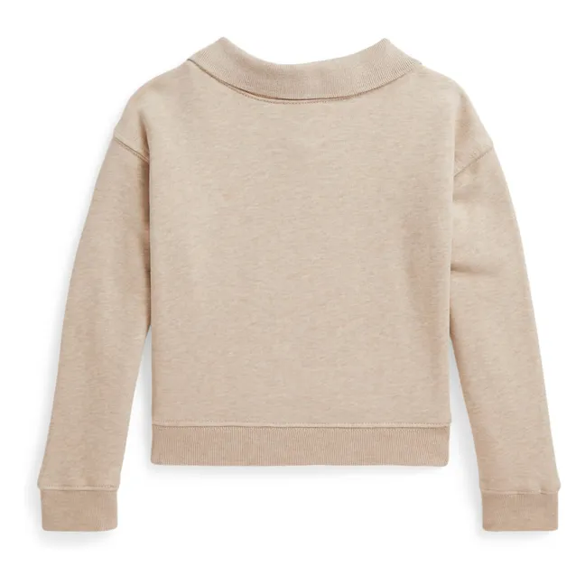 Sweat Polo Drapeau Américain | Sable