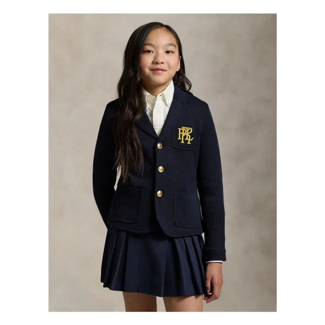 Veste Blazer Logo | Bleu marine
