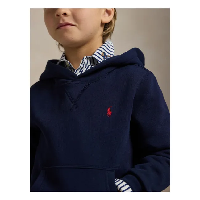 Sweat à Capuche Logo | Bleu marine
