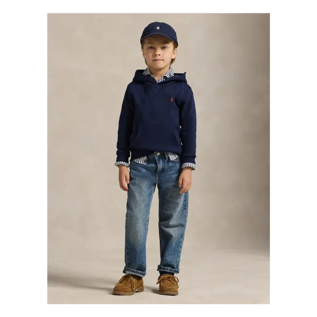 Sweat à Capuche Logo | Bleu marine