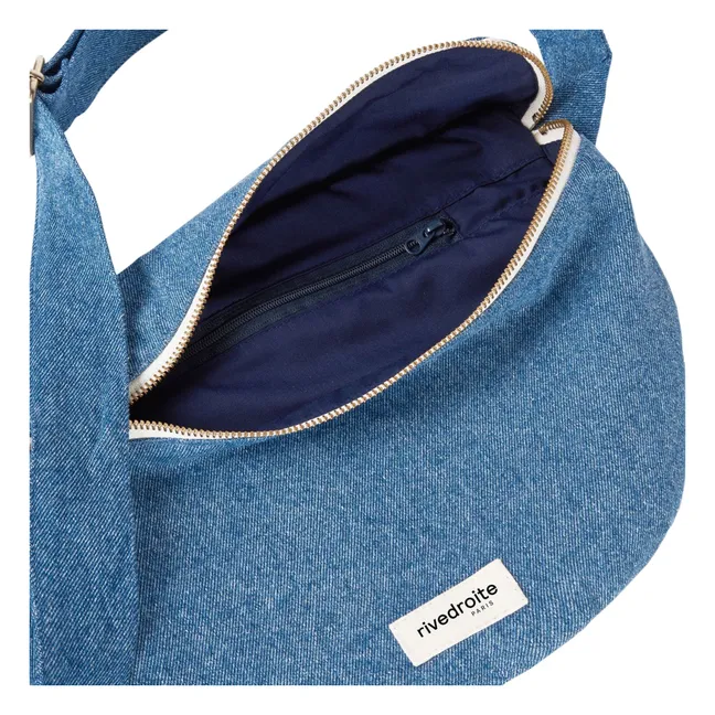 Banane Custine XL Denim Recyclé | Denim clair