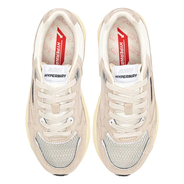 Baskets Hyperway Low Suède | Sable