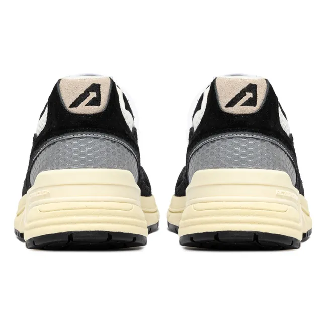 Hyperway Low Suede Sneakers | Black