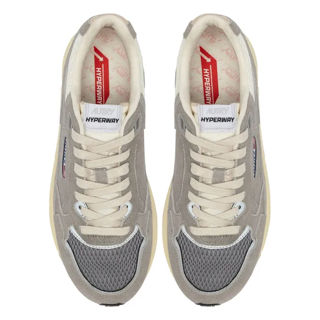 Zapatillas de ante Hyperway Low | Gris