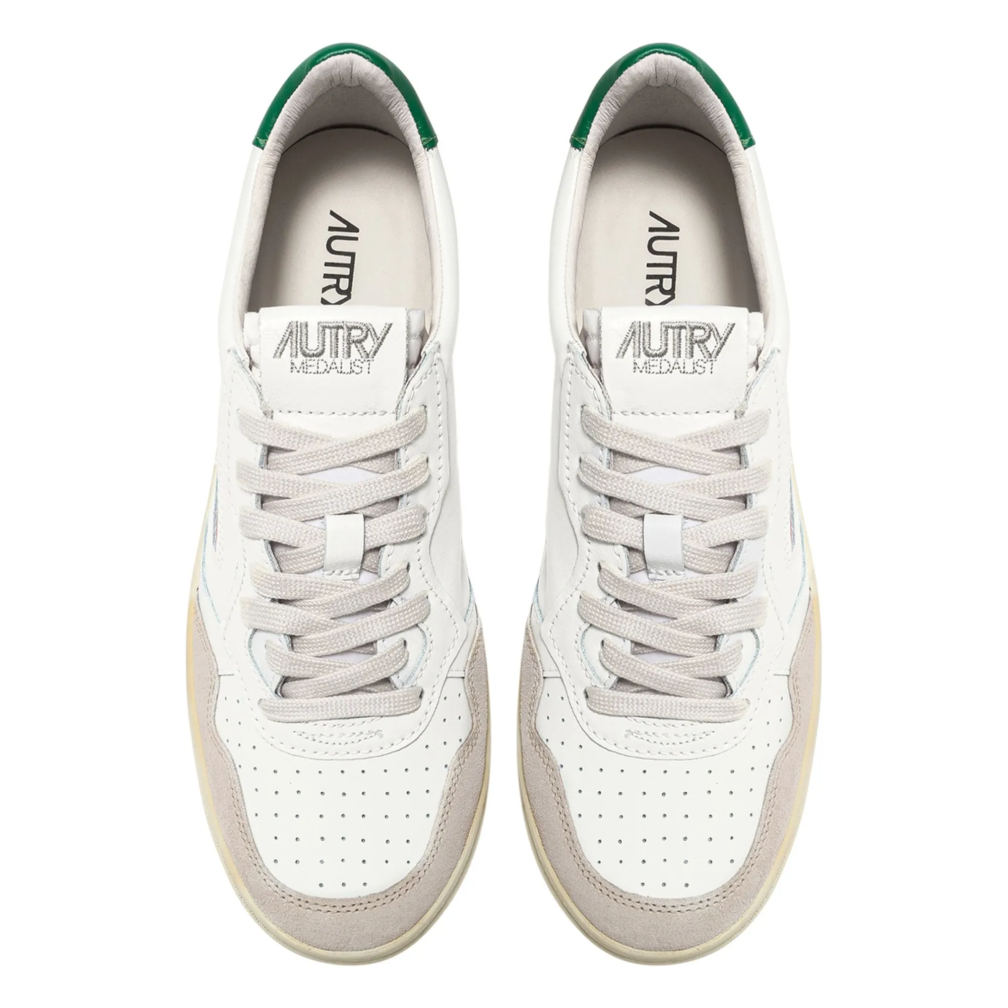 Baskets Medalist Low Cuir et Suède | Vert- Image produit n°4
