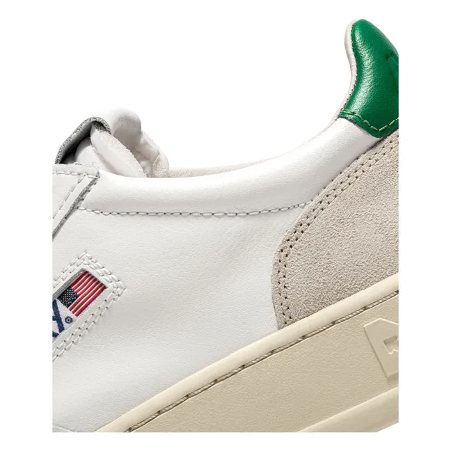 Zapatillas Medalist Low de piel y ante | Verde