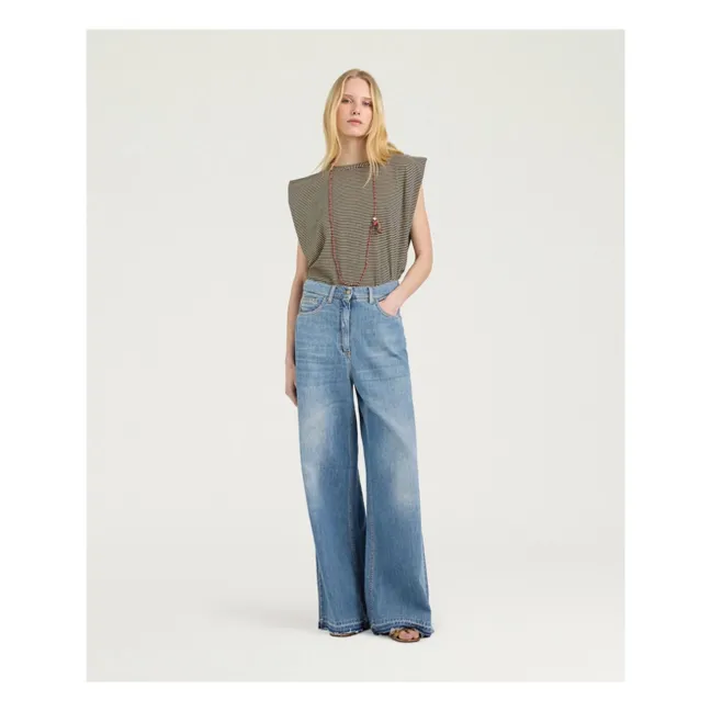 Jean Aoki Coton | Bleu