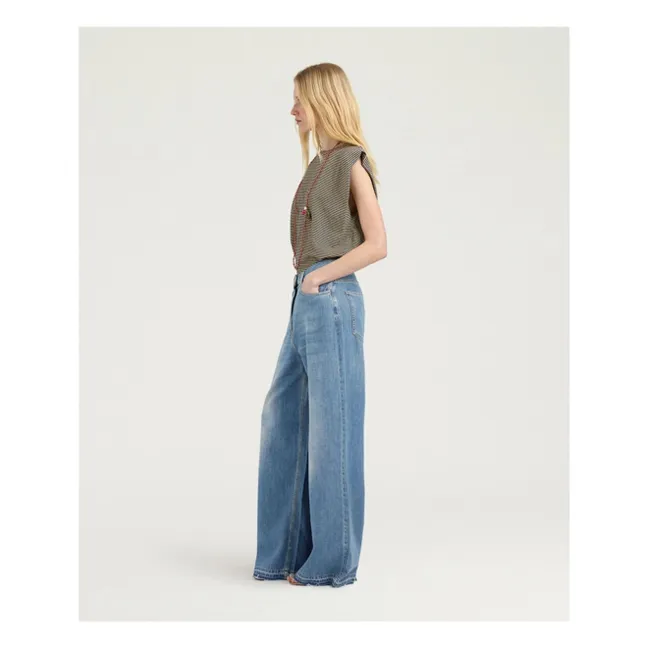 Jean Aoki Coton | Bleu