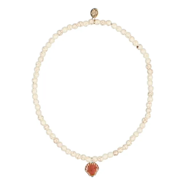 Collier Coquillage | Rose bonbon