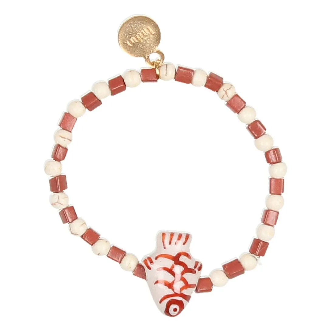 Búho Beige - Bracelet Poisson - Smallable