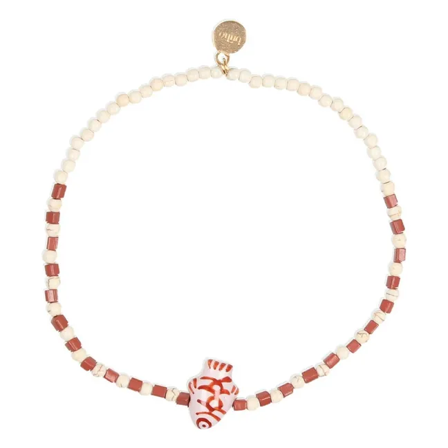 Collier Poisson | Beige
