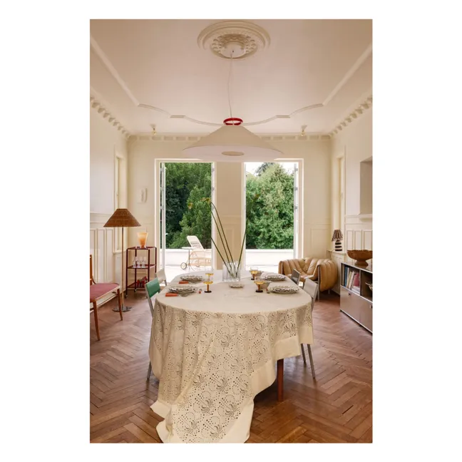 Assiettes à dessert en grès Valerie - Set de 4 | Crème