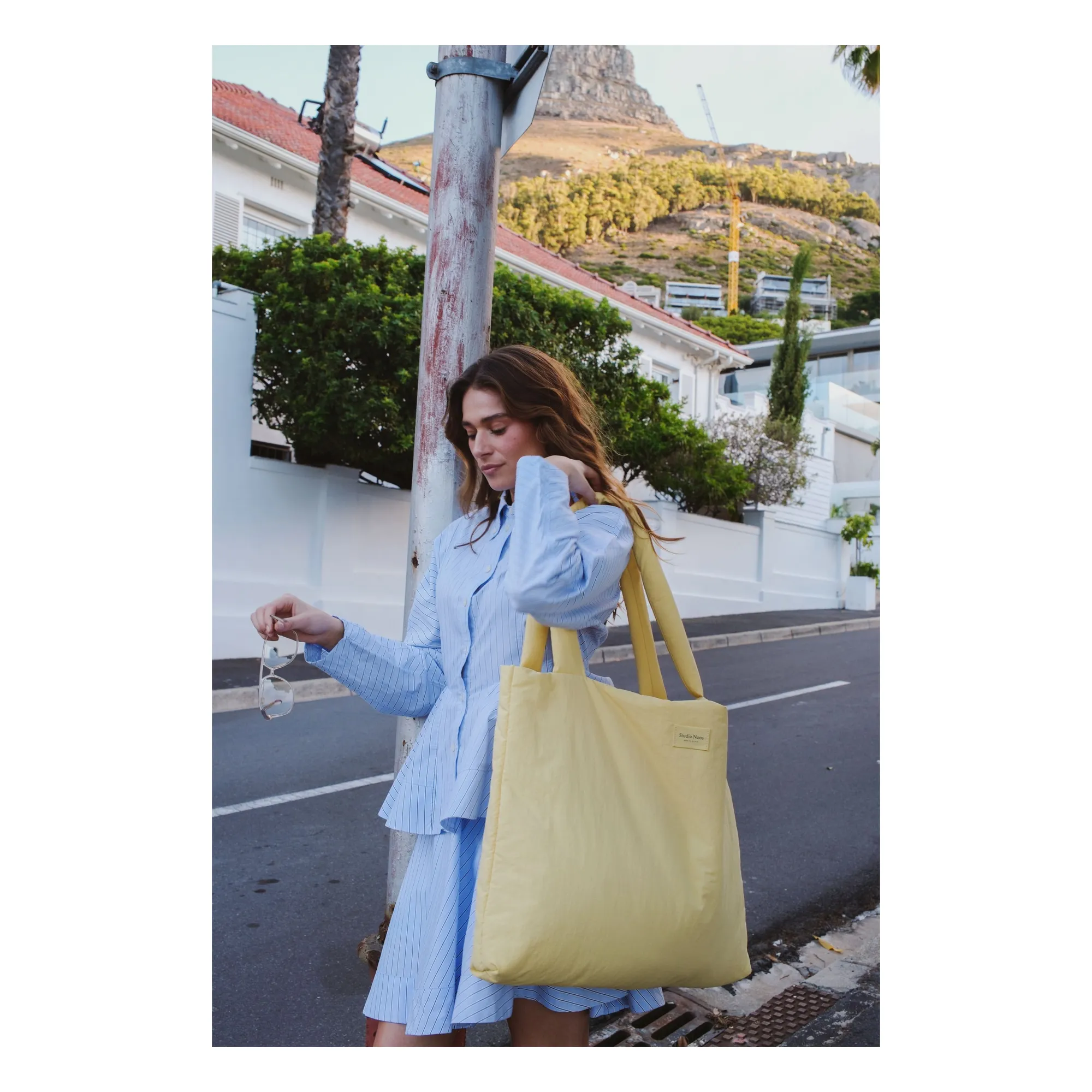 Sac mom-bag | Jaune pâle- Image produit n°1