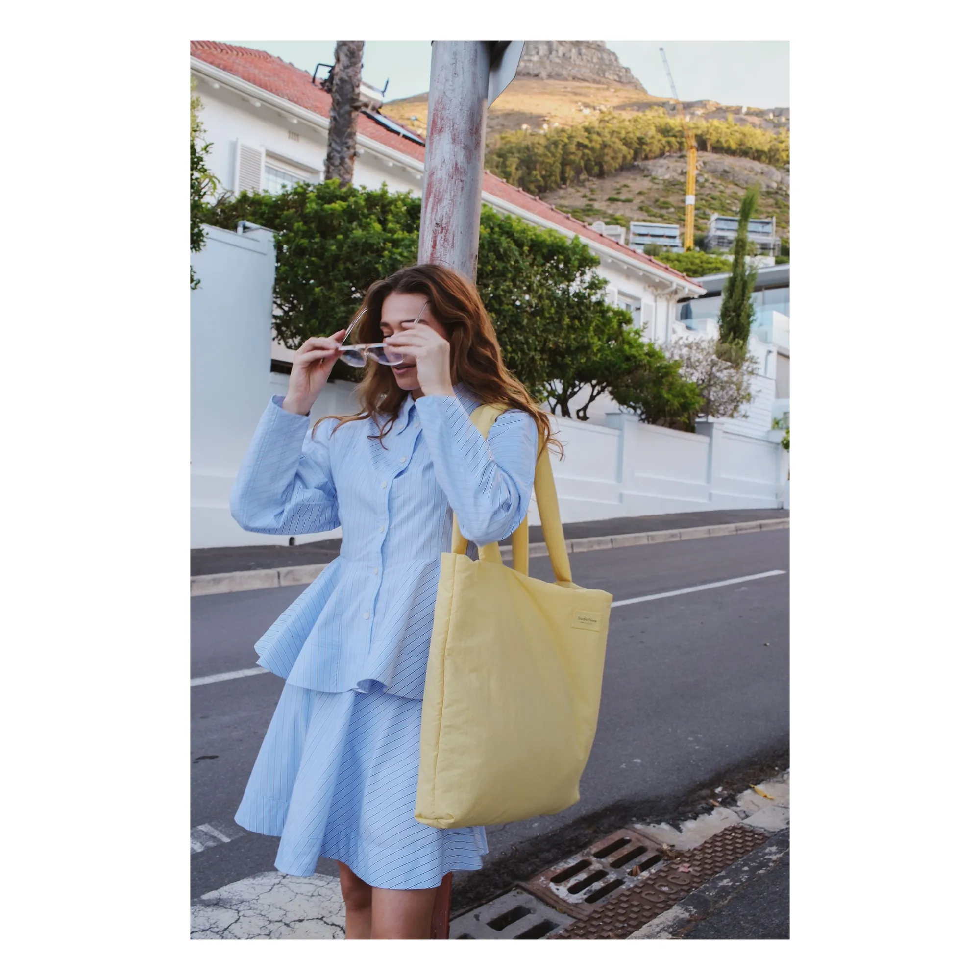 Sac mom-bag | Jaune pâle- Image produit n°6