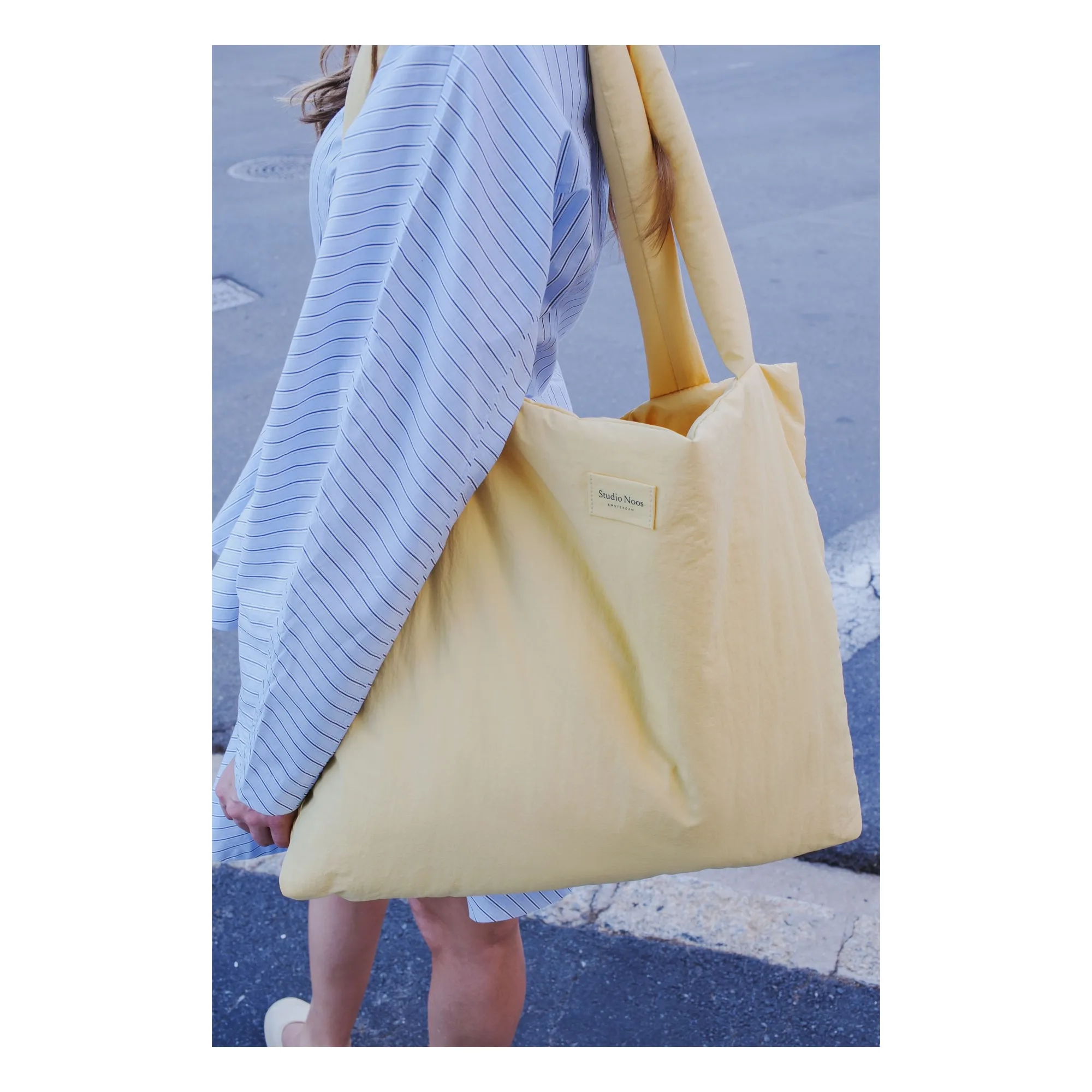 Sac mom-bag | Jaune pâle- Image produit n°7