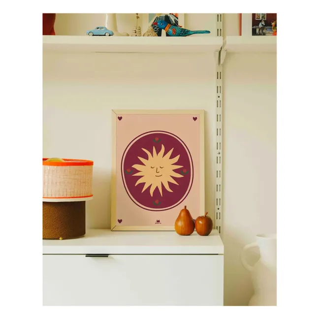 Soleil Totem poster | Beige