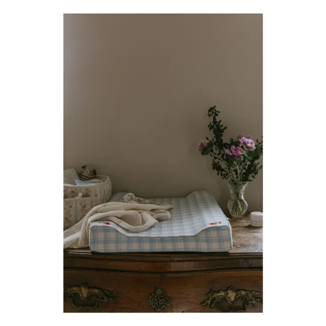 Plaid Sky changing mat