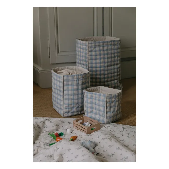 Panier de rangement Plaid Sky