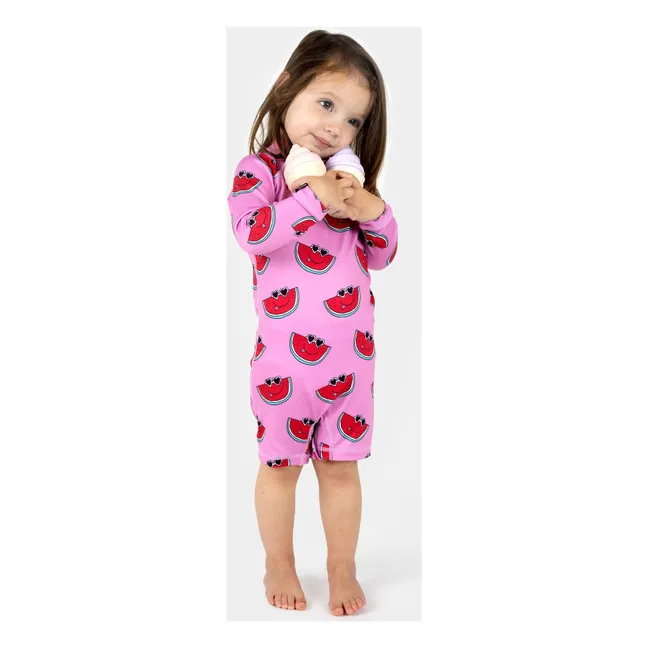 Chunk A Licious - Tuta in fibre riciclate con protezione UV  | Fuscia