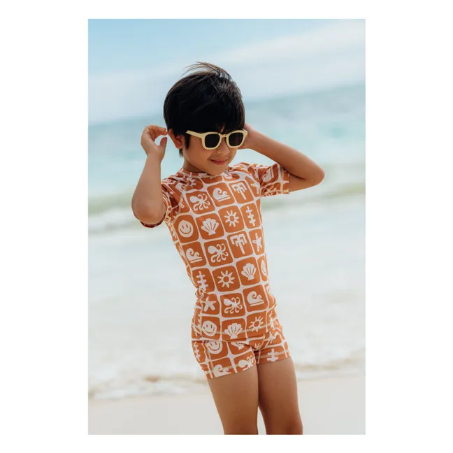 Bañador con protección UV Sea Smiley Fibras recicladas | Óxido