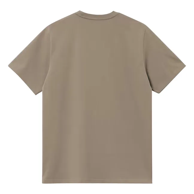 T-shirt S/S Pocket  | Taupe