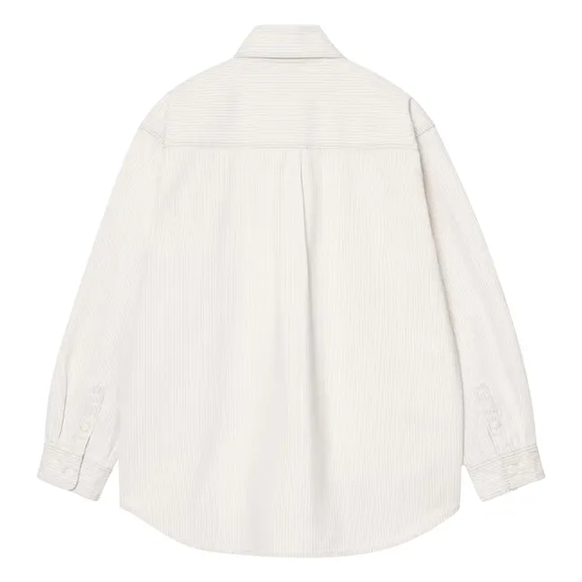 Surchemise Zippée  | Crème