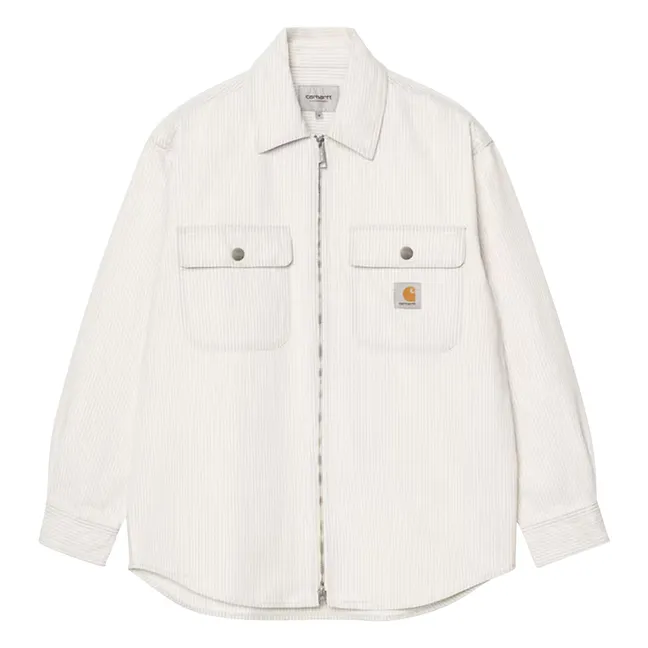 Surchemise Zippée  | Crème