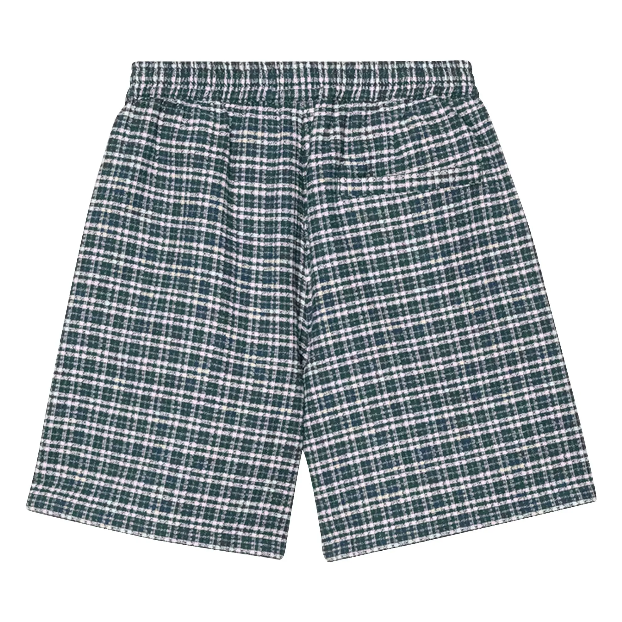 Carhartt Wip Grey Blue Kander Plaid Shorts