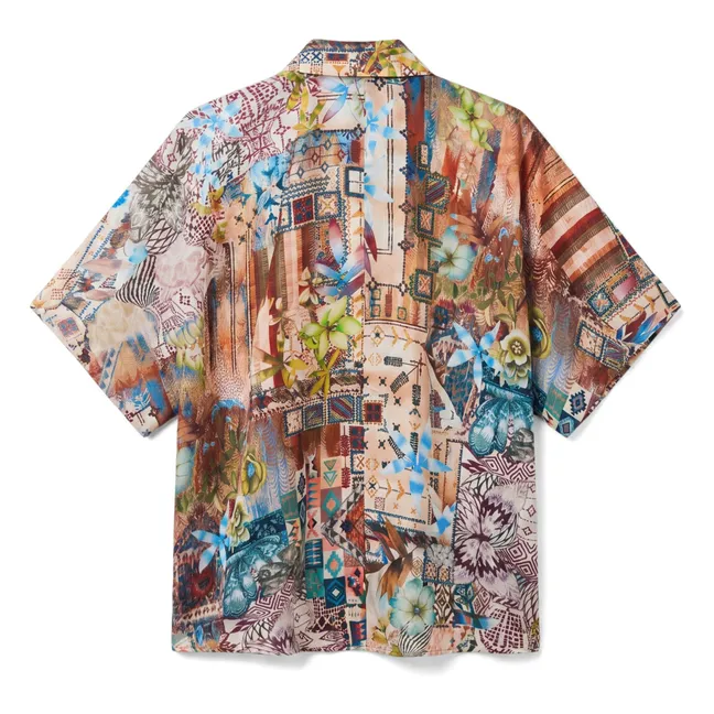 Chemise Brooklyn Soie | Terracotta