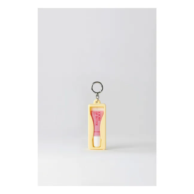 Porte-clé en silicone pour baume à lèvres