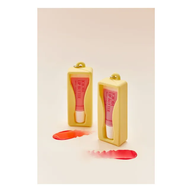 Porte-clé en silicone pour baume à lèvres