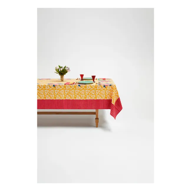 Nappe Arabesque Corolla | Jaune