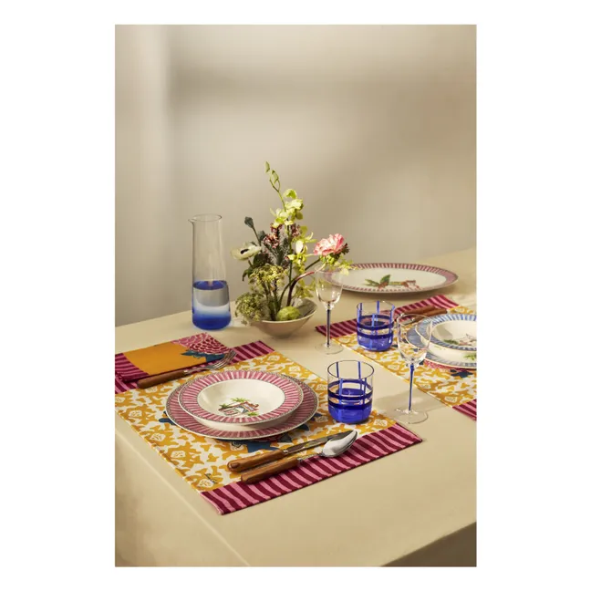 Sets de table Arabesque Corolla - Lot de 2 | Jaune