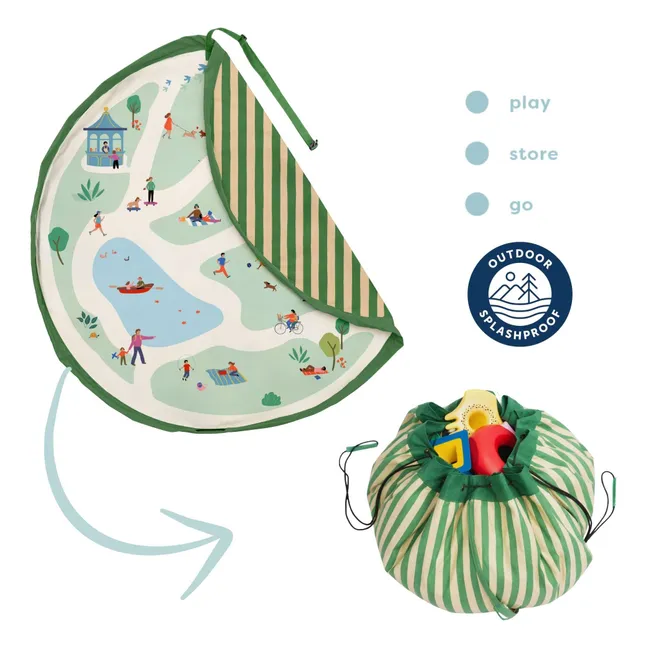 Sac / Tapis de jeu d'extérieur Noomad - Parc | Vert