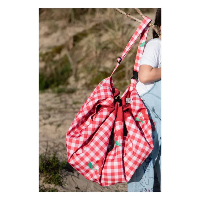 Sac / Tapis de jeu d'extérieur Noomad - Pique-Nique | Rouge