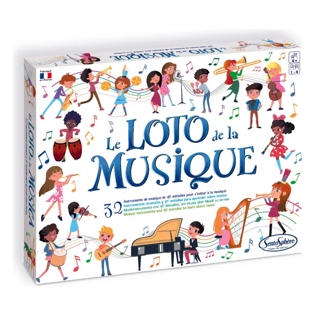 Juego sensorial Music Loto